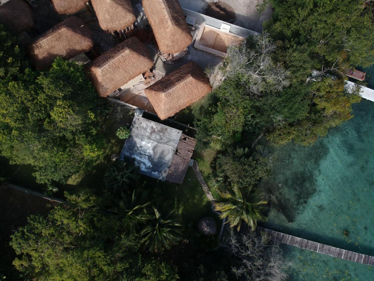 Hotel Carolina Bacalar Exterior foto