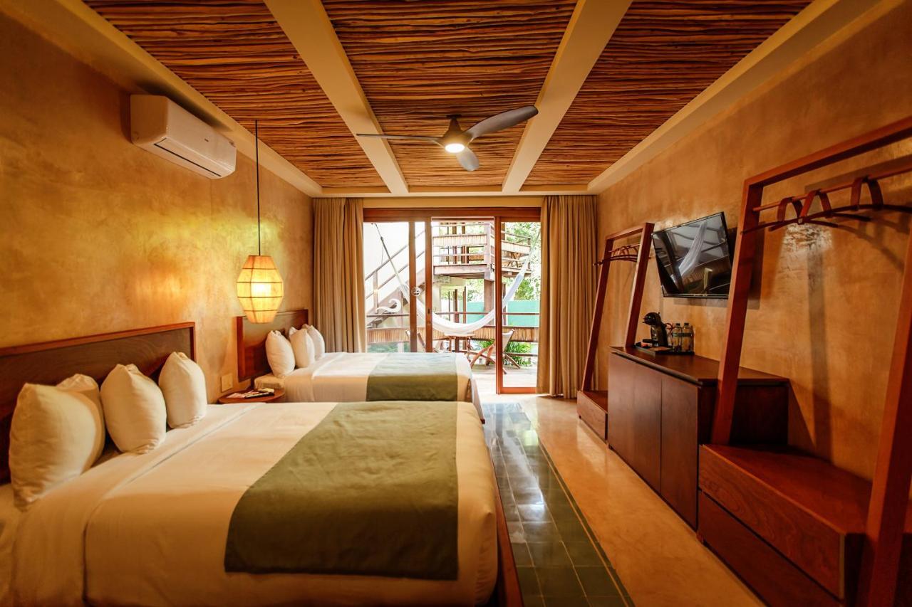 Hotel Carolina Bacalar Exterior foto