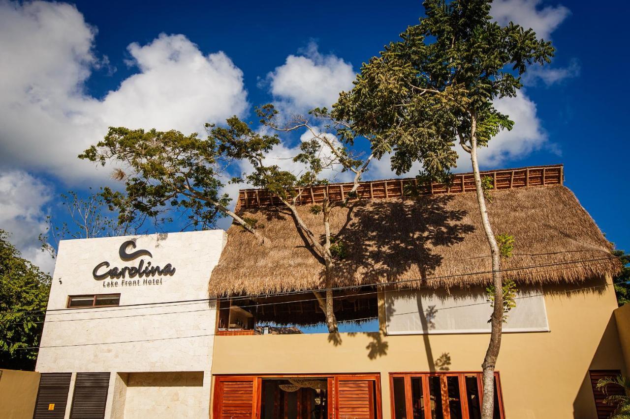 Hotel Carolina Bacalar Exterior foto
