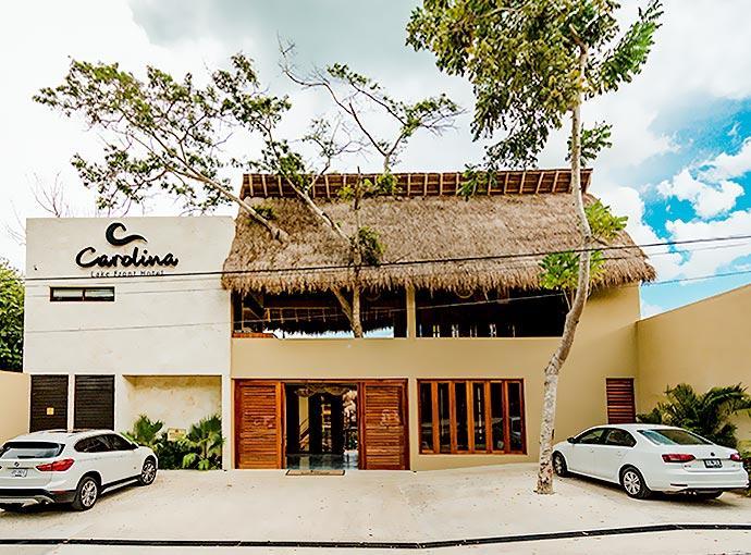 Hotel Carolina Bacalar Exterior foto