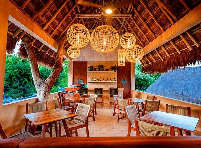 Hotel Carolina Bacalar Exterior foto