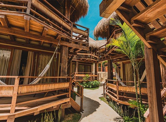 Hotel Carolina Bacalar Exterior foto