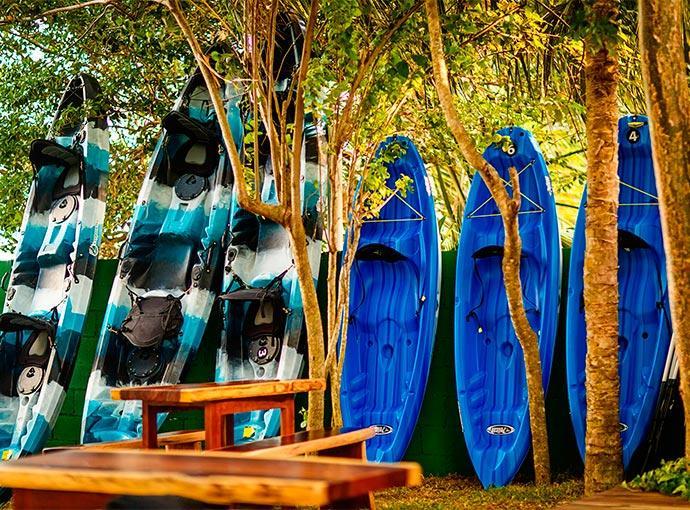 Hotel Carolina Bacalar Exterior foto